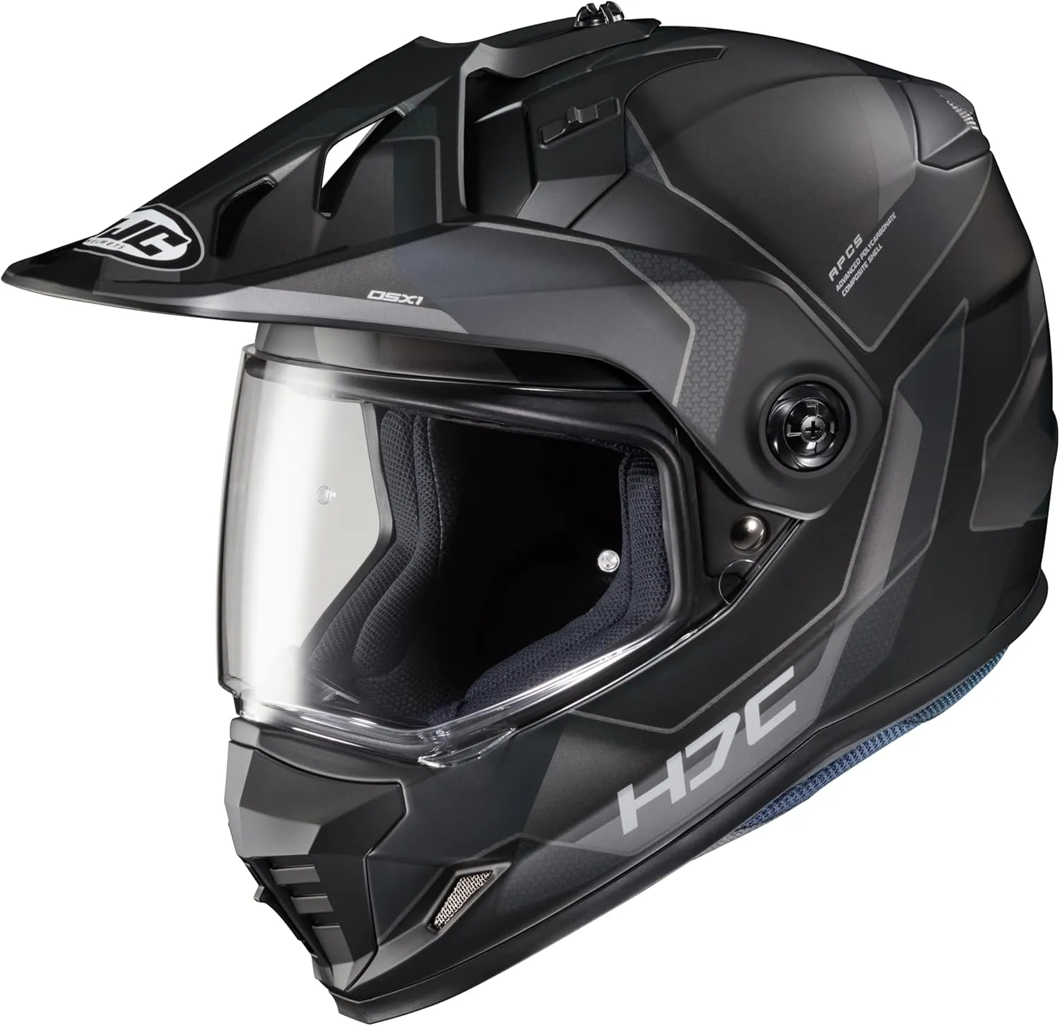 HJC DS-X1 Synergy Men's Dual Sport Motorcycle Helmet - MC-5SF / 2X-Large