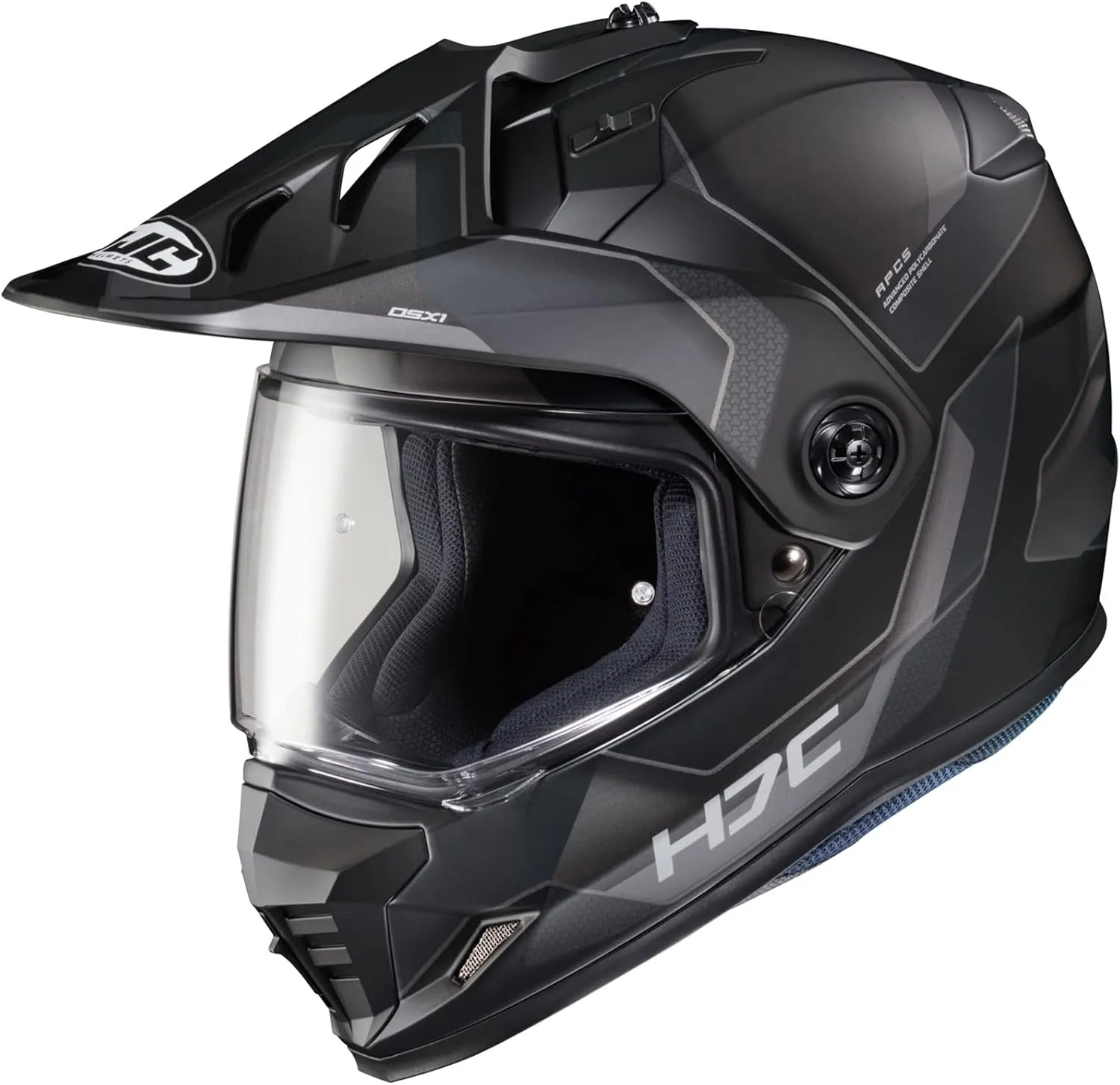 HJC DS-X1 Synergy Men's Dual Sport Motorcycle Helmet - MC-5SF / Medium
