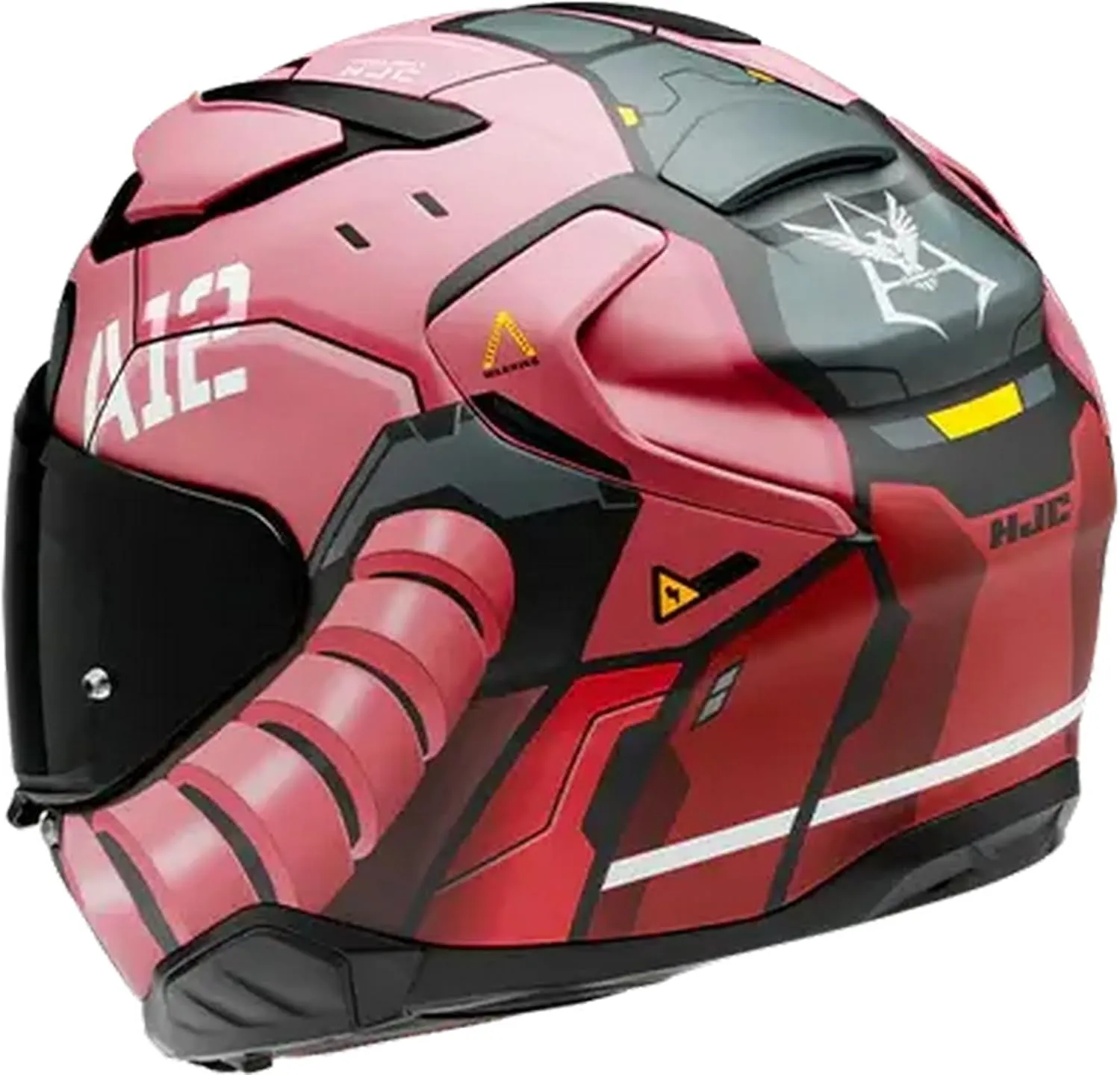 HJC F71 Zaku Bandai Namco Full Face Motorcycle Helmet with HJ-38 Pin-lock Shield, DOT Approved (MC1SF, X-Large)