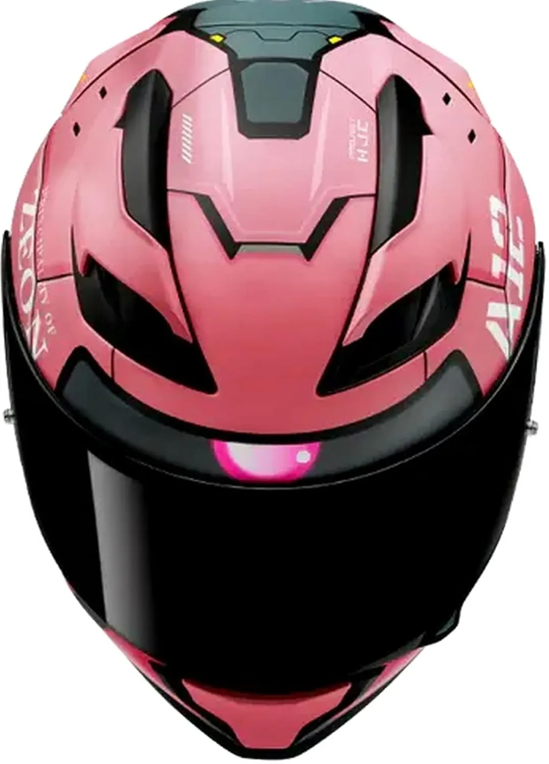 HJC F71 Zaku Bandai Namco Full Face Motorcycle Helmet with HJ-38 Pin-lock Shield, DOT Approved (MC1SF, X-Large)