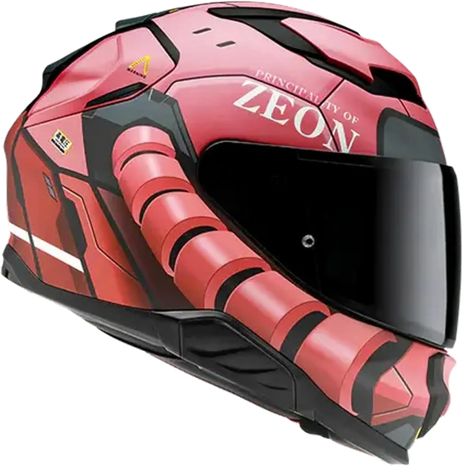 HJC F71 Zaku Bandai Namco Full Face Motorcycle Helmet with HJ-38 Pin-lock Shield, DOT Approved (MC1SF, X-Large)