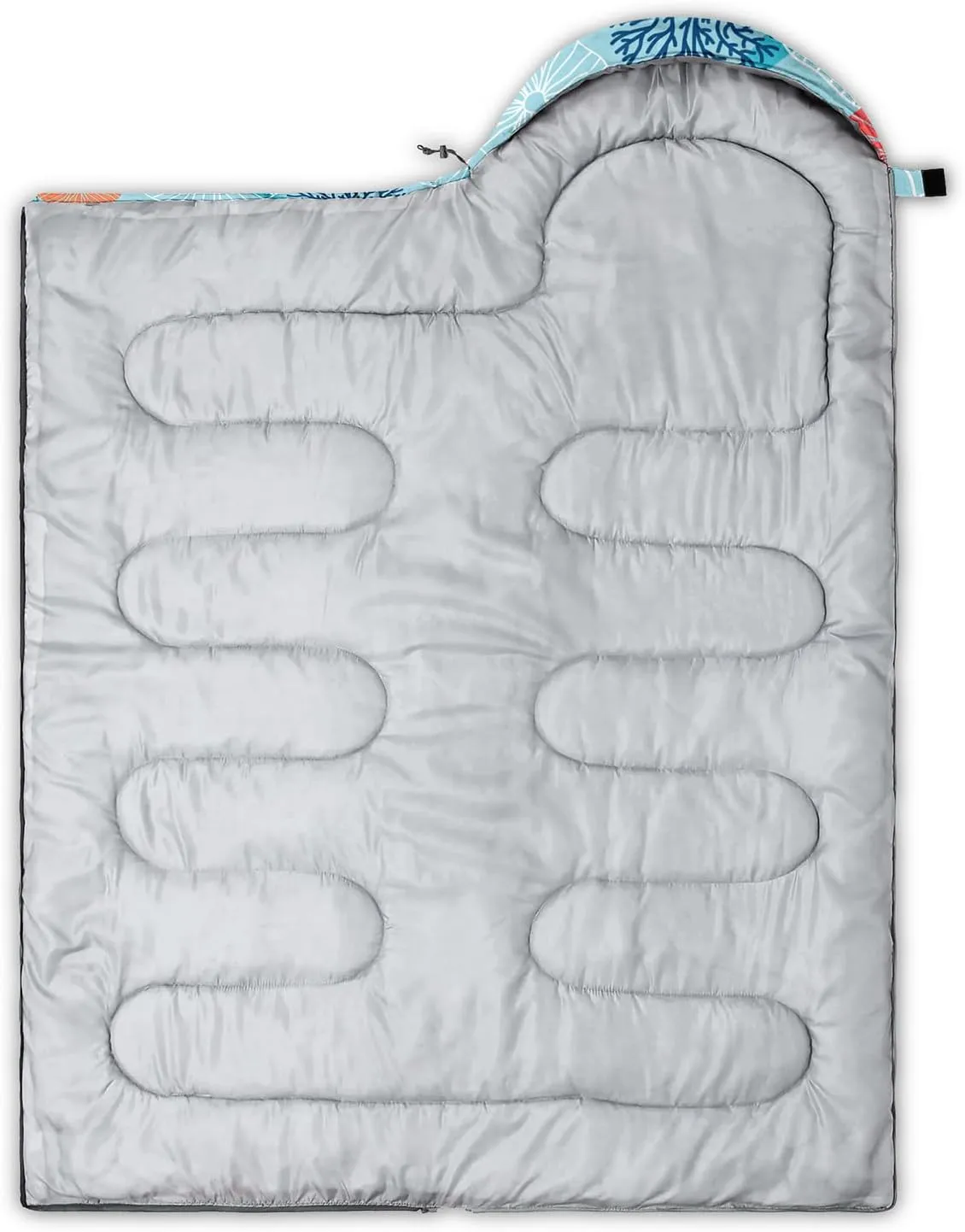 HOSIMA Cartoon Axolotl Sleeping Bags for Kids 10-12,Blue Cartoon Kids Sleeping Bags for Girls Boys,Compact Sleeping Bag for Camping Essentials and Hiking.