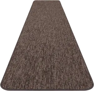 House, Home and More Skid-Resistant Carpet Runner - Pebble Gray - 12 Feet X 27 Inches