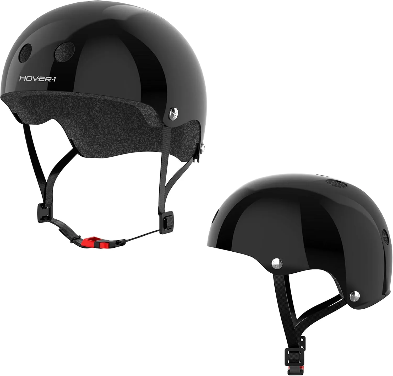 Hover-1 Impact Resistant Adult Helmet for Ages Above 14, Detachable Magnetic Visor, EPS Foam Protective Padding Adjustable Straps & Secure Buckle