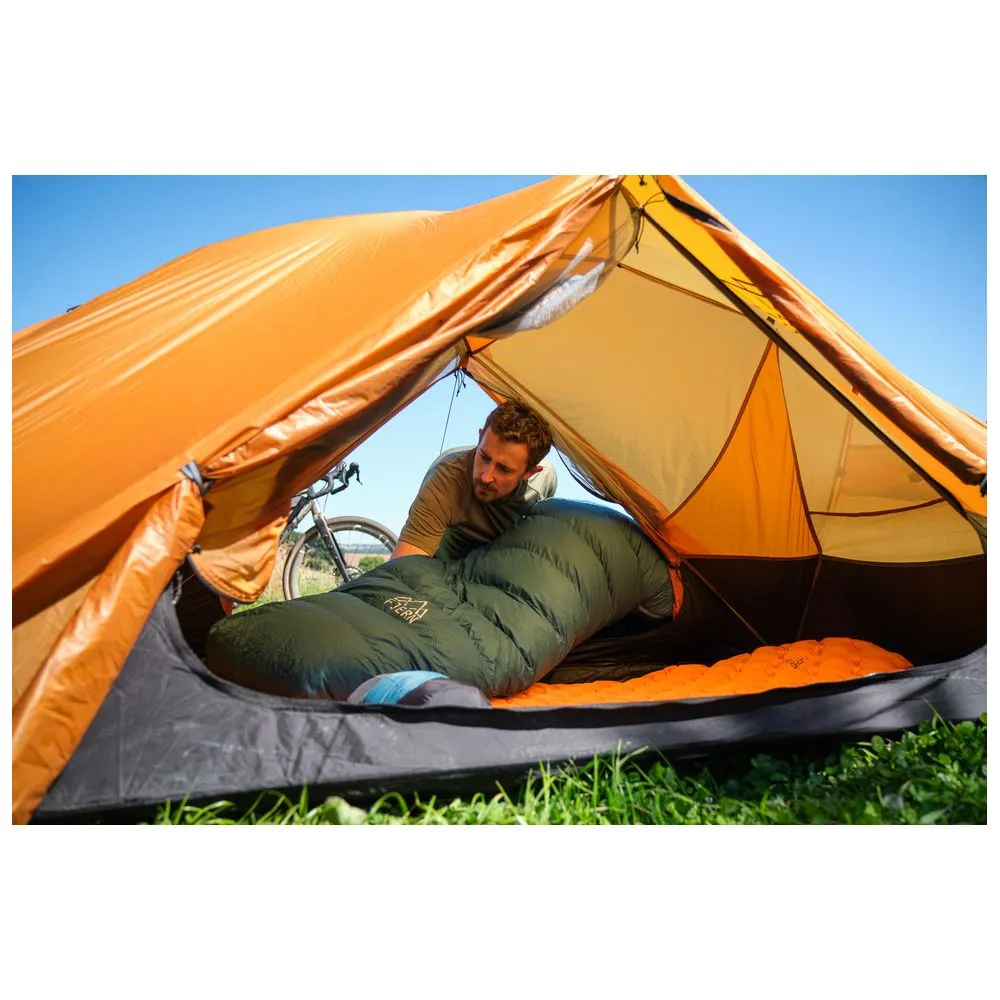 Hygge 400 Down Sleeping Bag (Petrol/Arctic Blue)