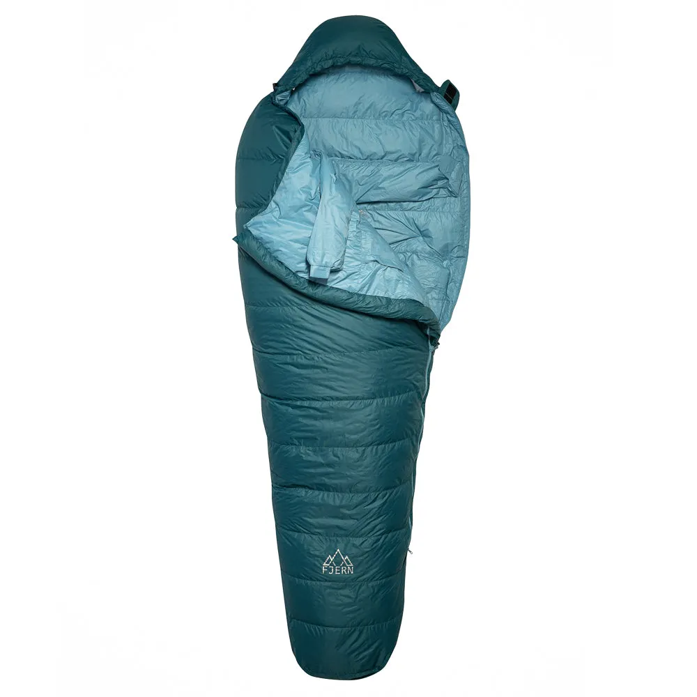 Hygge 400 Down Sleeping Bag (Petrol/Arctic Blue)