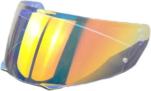 i90 Visor Replacements, HJ-33 Helmet Shield for HJC i90 Helmets, UV Protection Windproof Moto Helmets Parts (Revo Clear Red-day and night)