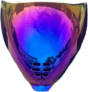 IC-06 Helmet Shields for ICON Airflite Visor Faceshield Windshield Sunshield Moto Helmet Accessories (Rainbow)
