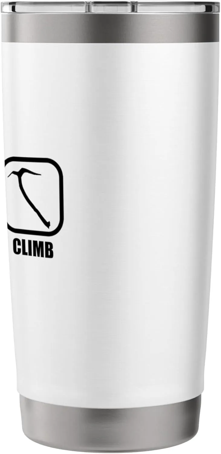 Ice Climbing Axe Scream & Barf! Stainless Steel Insulated Tumbler