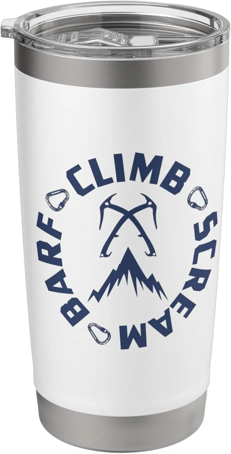 Ice Climbing Axe Stainless Steel Insulated Tumbler
