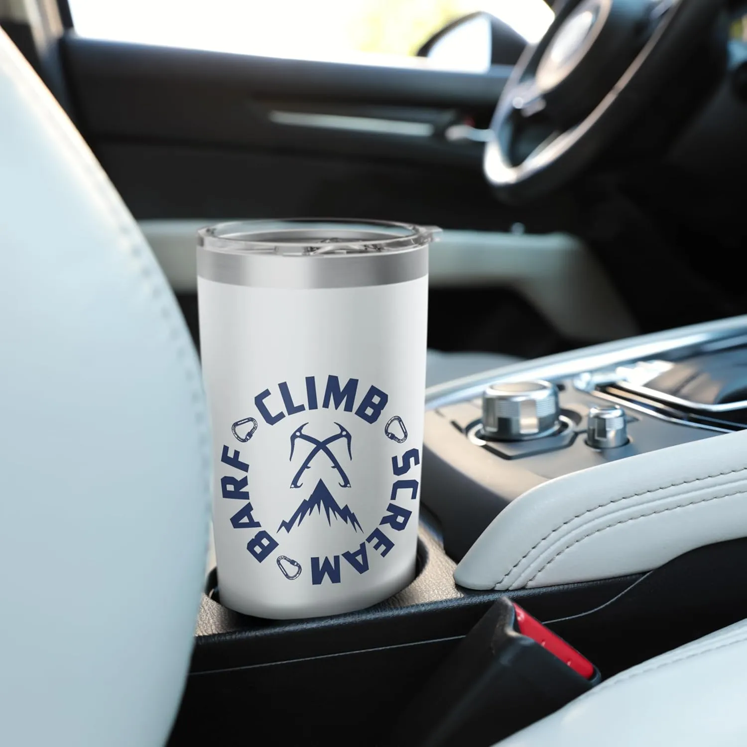 Ice Climbing Axe Stainless Steel Insulated Tumbler