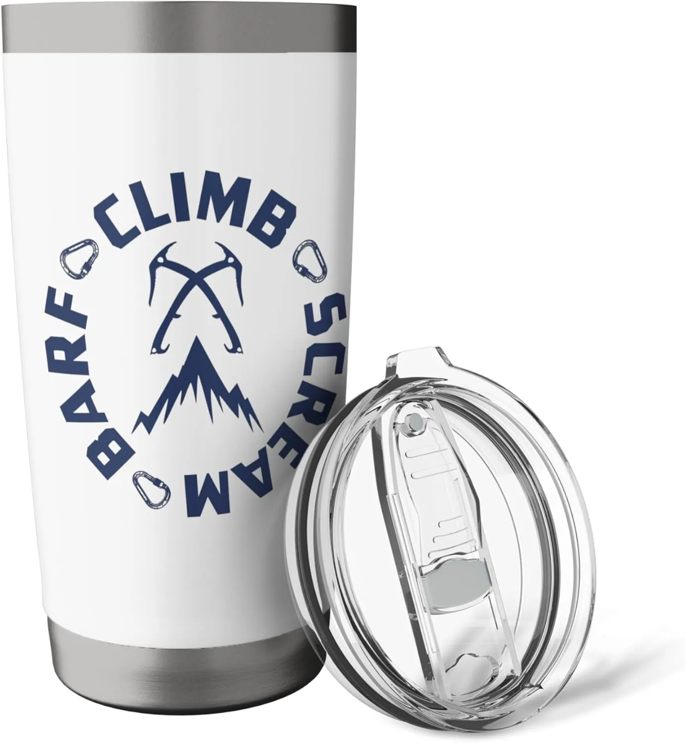 Ice Climbing Axe Stainless Steel Insulated Tumbler