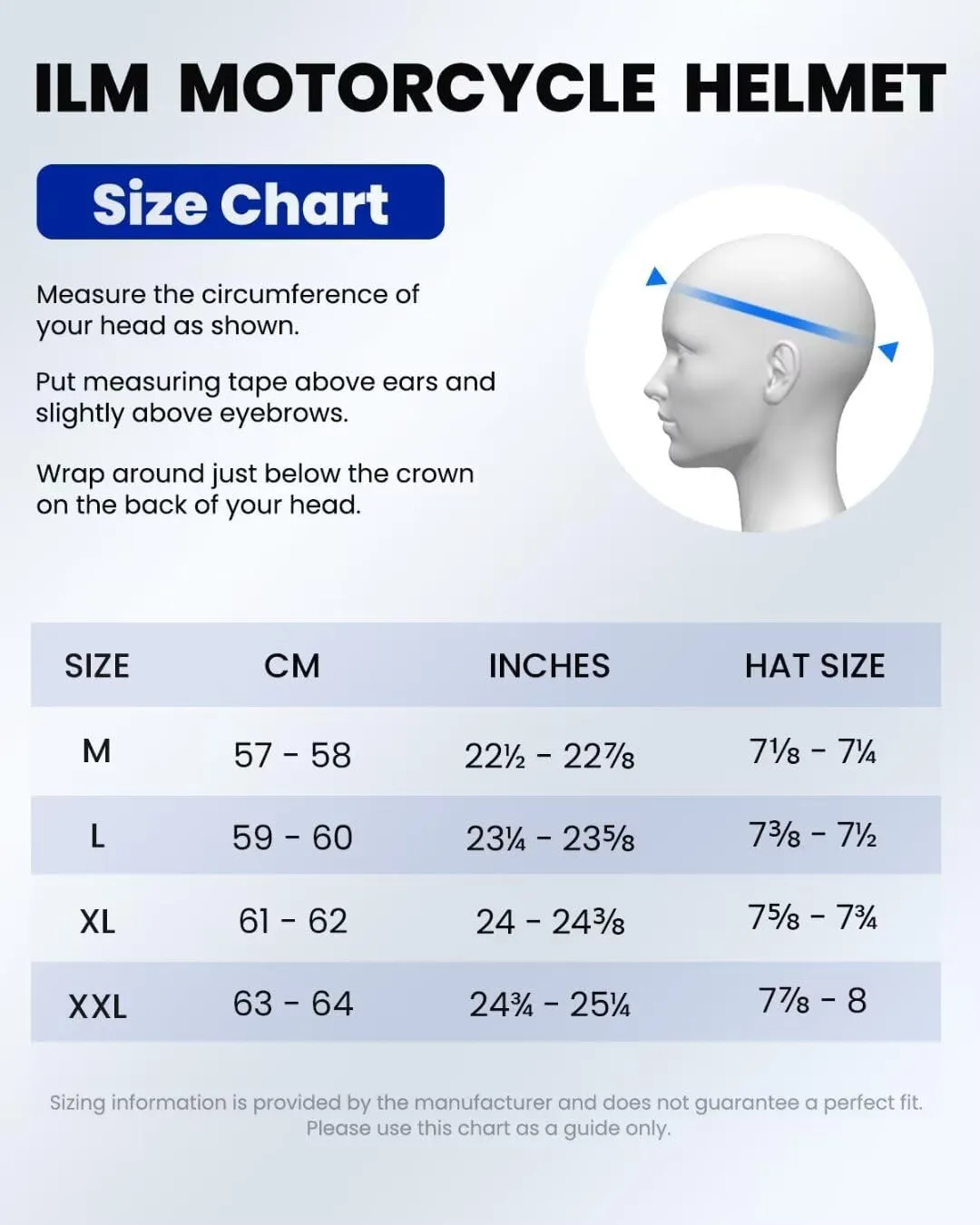 ILM Carbon Fiber Lightweight Motorcycle Helmets Full Face Retro Helmet for Men Women Cascos para Motos DOT Model F611 (CarbonFiber3K,L)