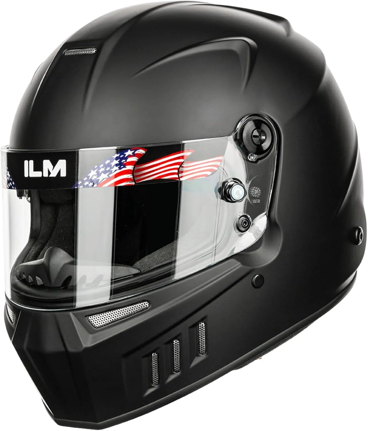ILM Snell SA2020 Full Face Auto Racing Helmets Lightweight Fiberglass for Adult Men and Women Model 890