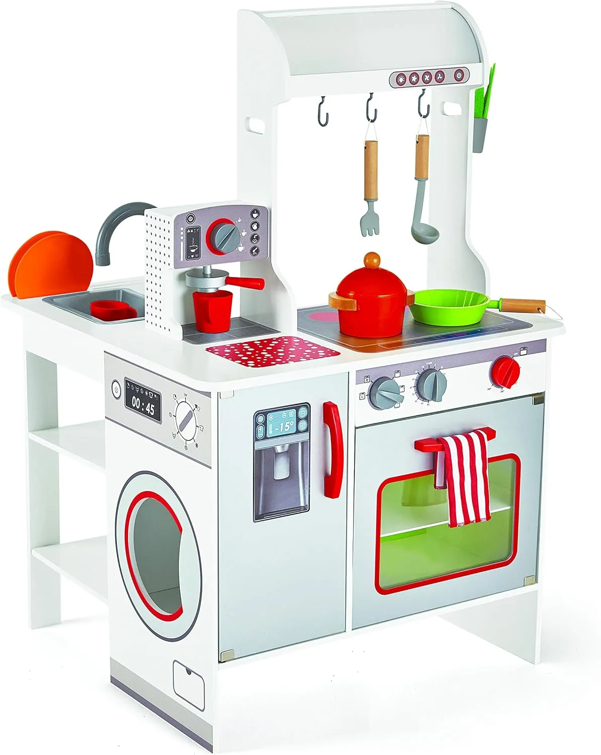 Imaginarium All Around Play Kitchen with Appliances and Accessories, for Ages 3-6