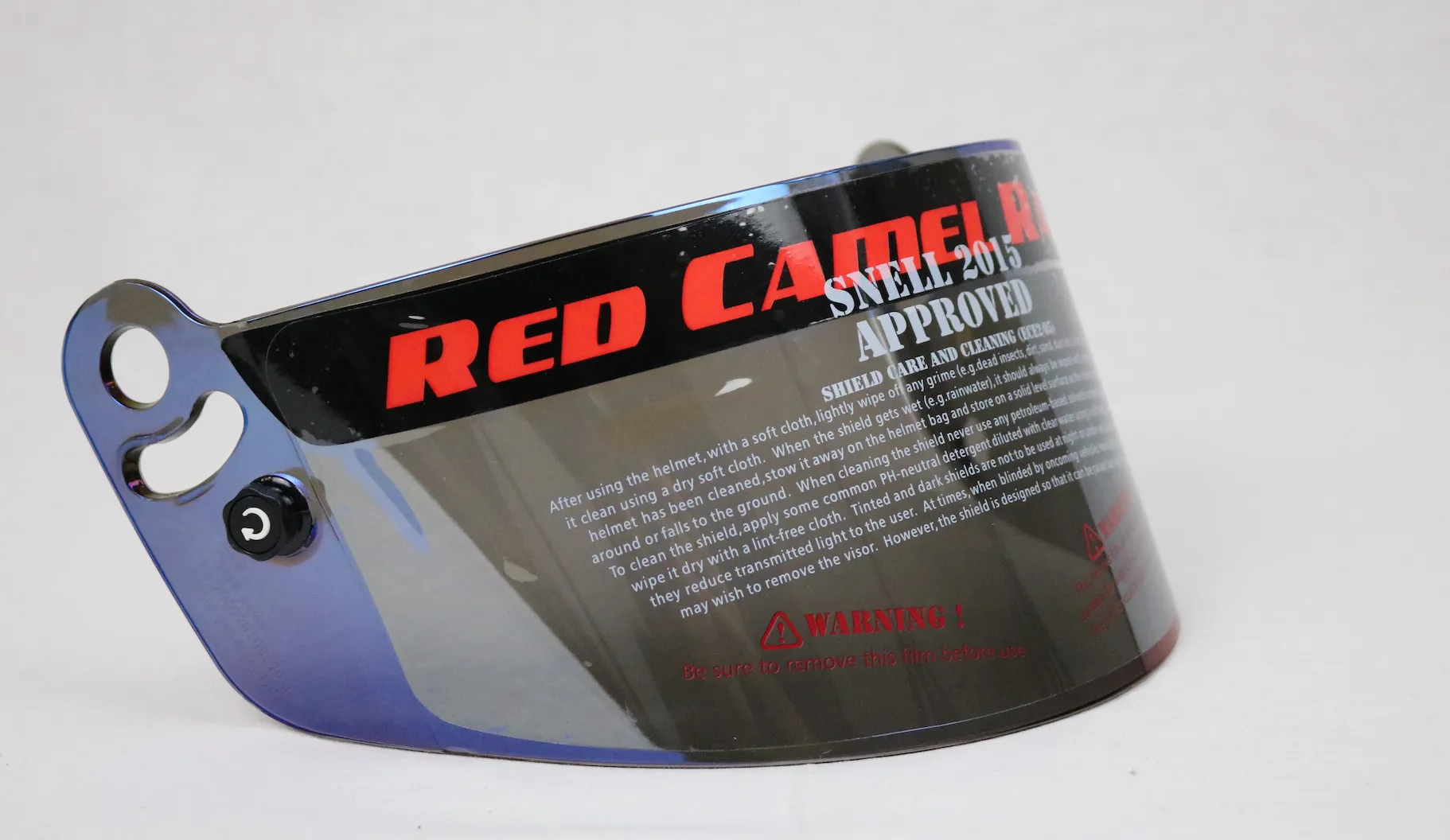 Iridium Blue Visor Shield for Helmet