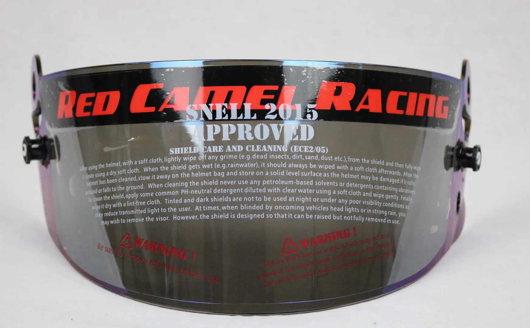 Iridium Blue Visor Shield for Helmet