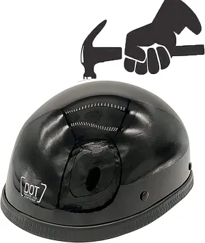 is lightweight and comfortable, with ABS shell, EPS shell, and DOP certification. It is an adult men's and women's ultra-thin head mounted half shell helmet, suitable for light motorcycles Ves