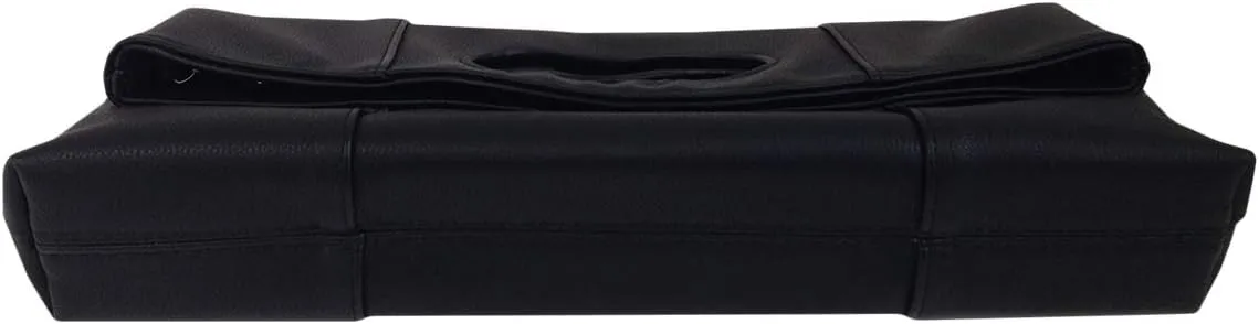 JNB Synthetic Leather Fold Over Clutch