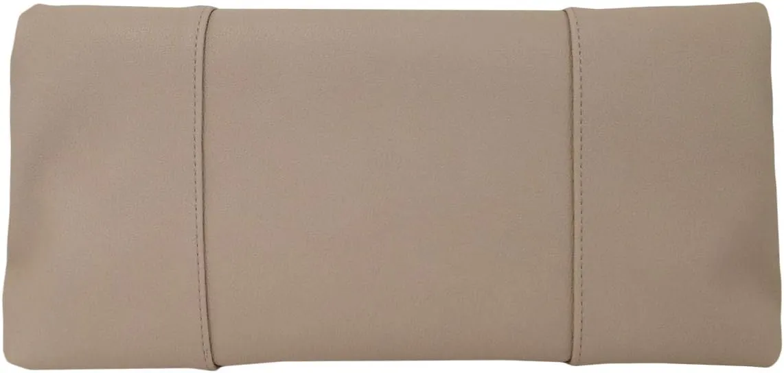 JNB Synthetic Leather Fold Over Clutch