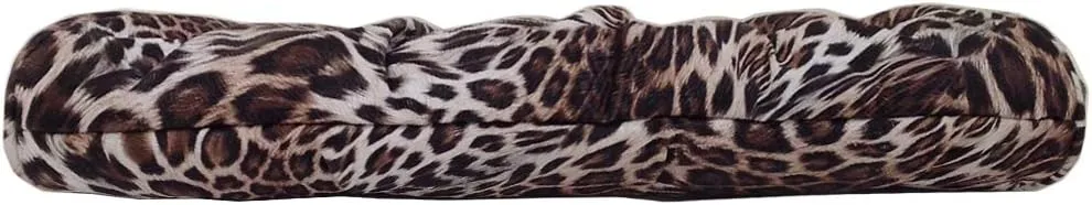 JNB Synthetic Leopard Print Clutch