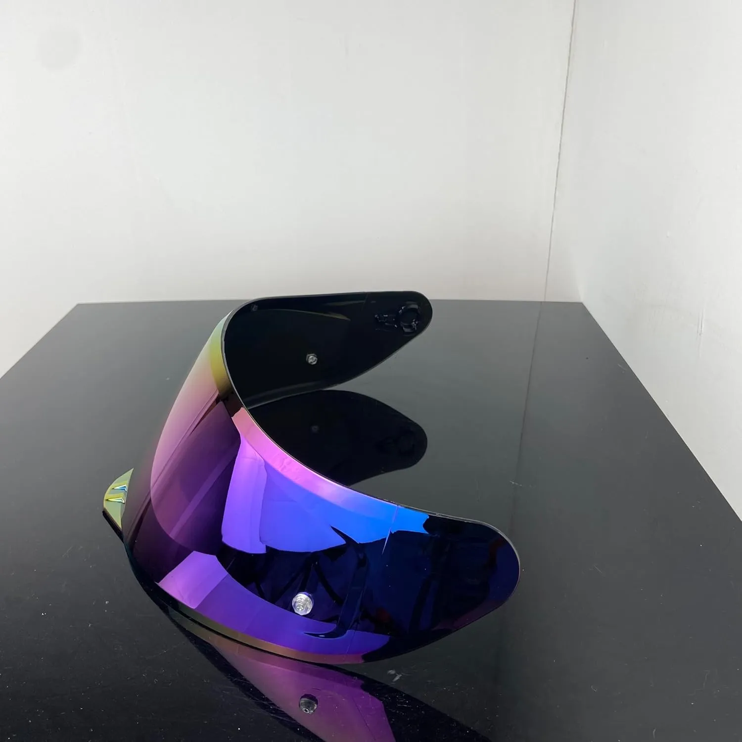 K1 Face Shield Replacement,UV Protective Scratch-resistant helmet Visor compatible with AGV K1, K1S, K3SV, K5, K5S(Rainbow)