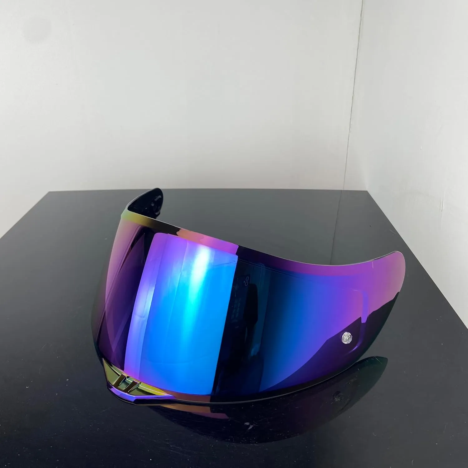 K1 Face Shield Replacement,UV Protective Scratch-resistant helmet Visor compatible with AGV K1, K1S, K3SV, K5, K5S(Rainbow)