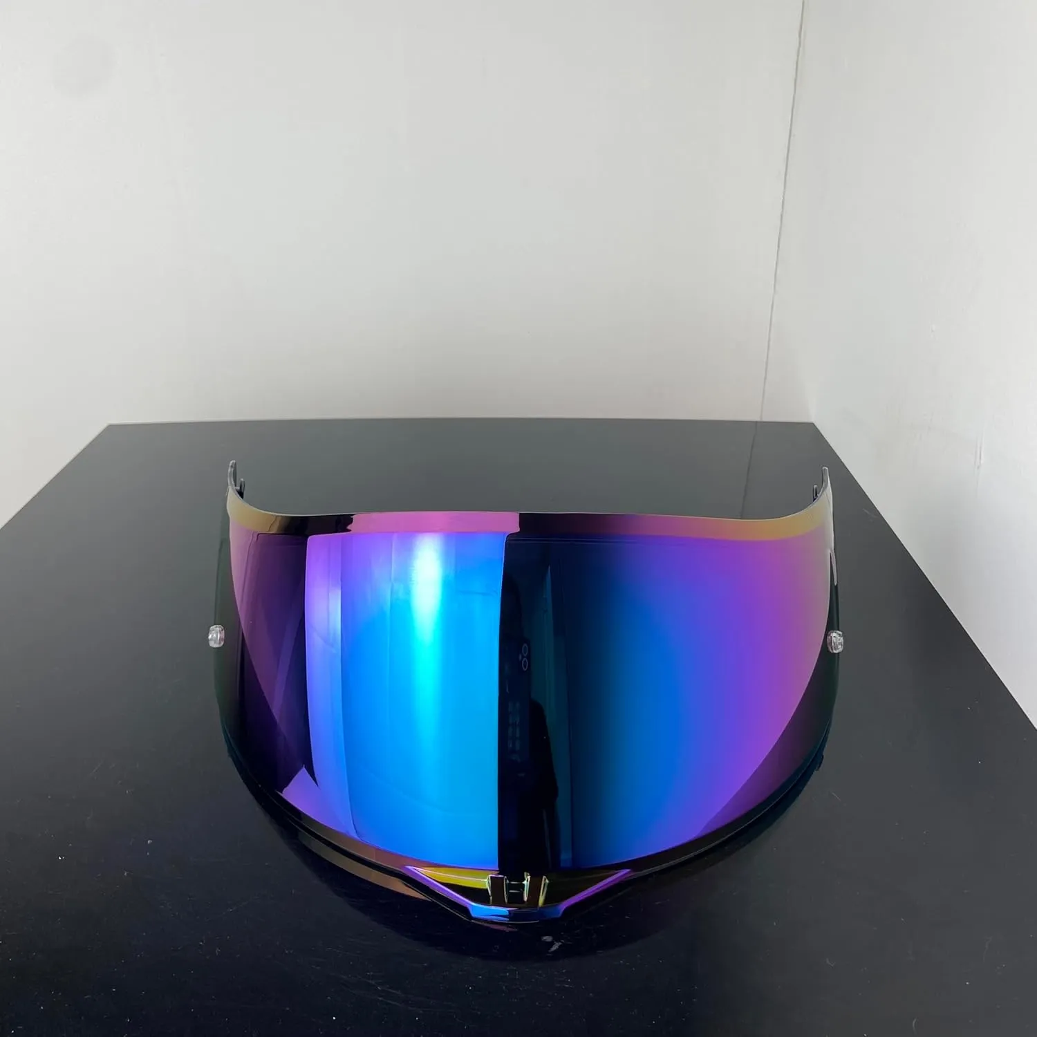 K1 Face Shield Replacement,UV Protective Scratch-resistant helmet Visor compatible with AGV K1, K1S, K3SV, K5, K5S(Rainbow)