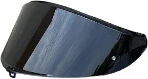 K6 Helmet Visor Replacement,Motorcycle Helmet Face Shield Sunscreen Anti Uv Windshield Compatible with AGV K6 K6S (Black-Day use only)