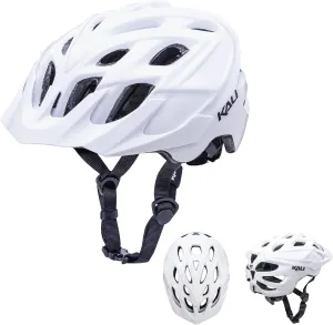 Kali Protectives Chakra Solo Bicycle Helmet; Mountain in-Mould Mountain Bike Helmet Equipped with an Integrated Visor; Dial Fit Closure System; with 21 Vents