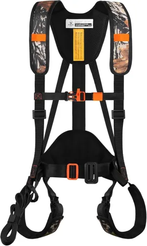 Kalkal Tree Stand Harness, Adjustable Hunter Safety System with Whistle Aid, Hunting Harness M/L/XL, XXL/3XL