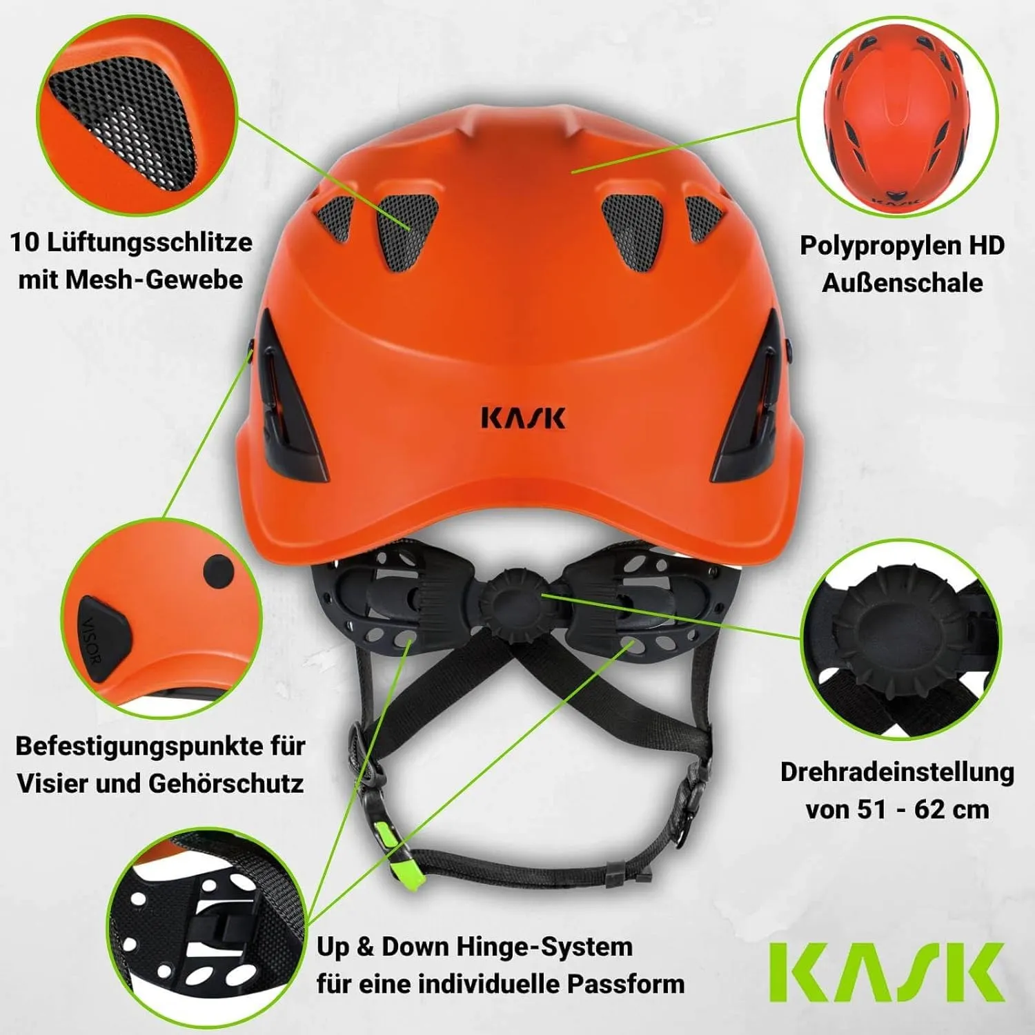 KASK, Superplasma PL EN 12492 Anti-Fall Helmet, New 2023