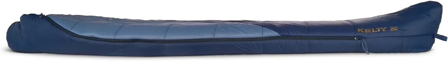 Kelty Cosmic Synthetic Fill 20 Degree Backpacking Sleeping Bag – Compression Straps, Stuff Sack Included