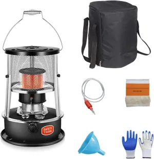 Kerosene Heater for Indoor Camping Stove 4.5L Kerosene Stove Burner Non Electric Efficient Tent Heater Camping Burner