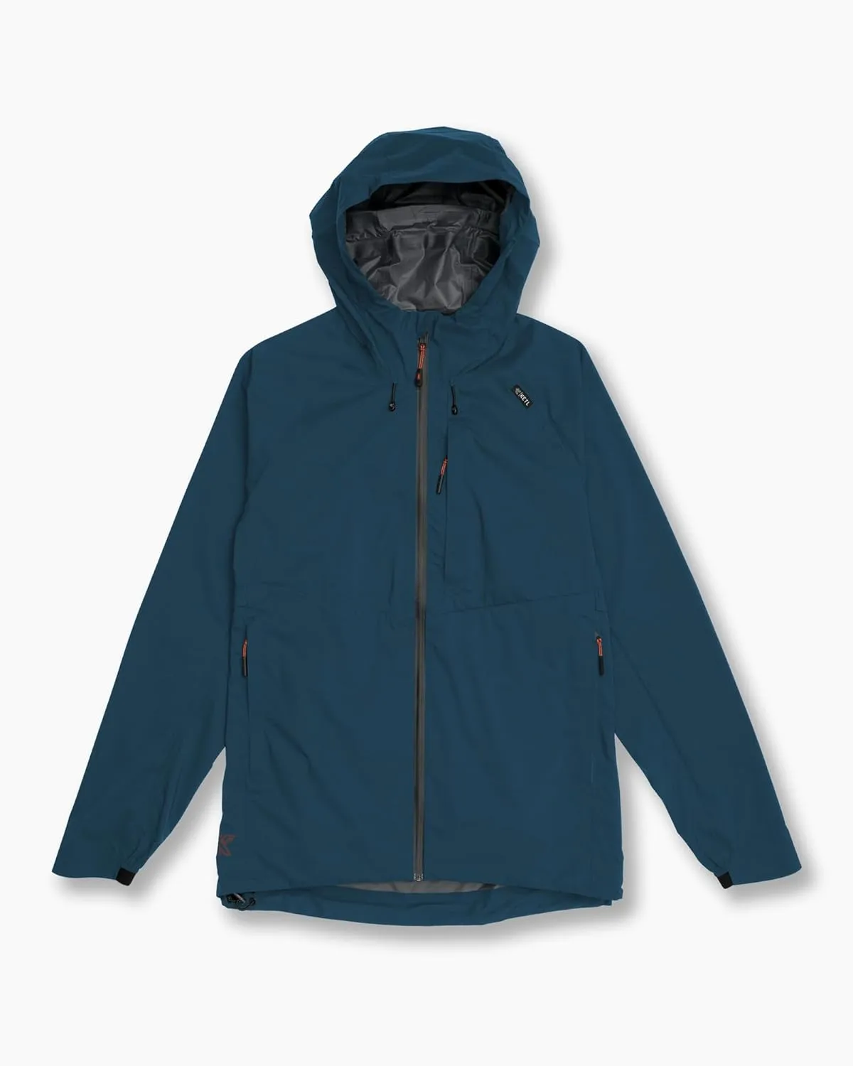 KETL Mtn BodBrella Rain Jacket: DWR 10K, Packs Into Pocket, Stretchy, Lightweight - Men's