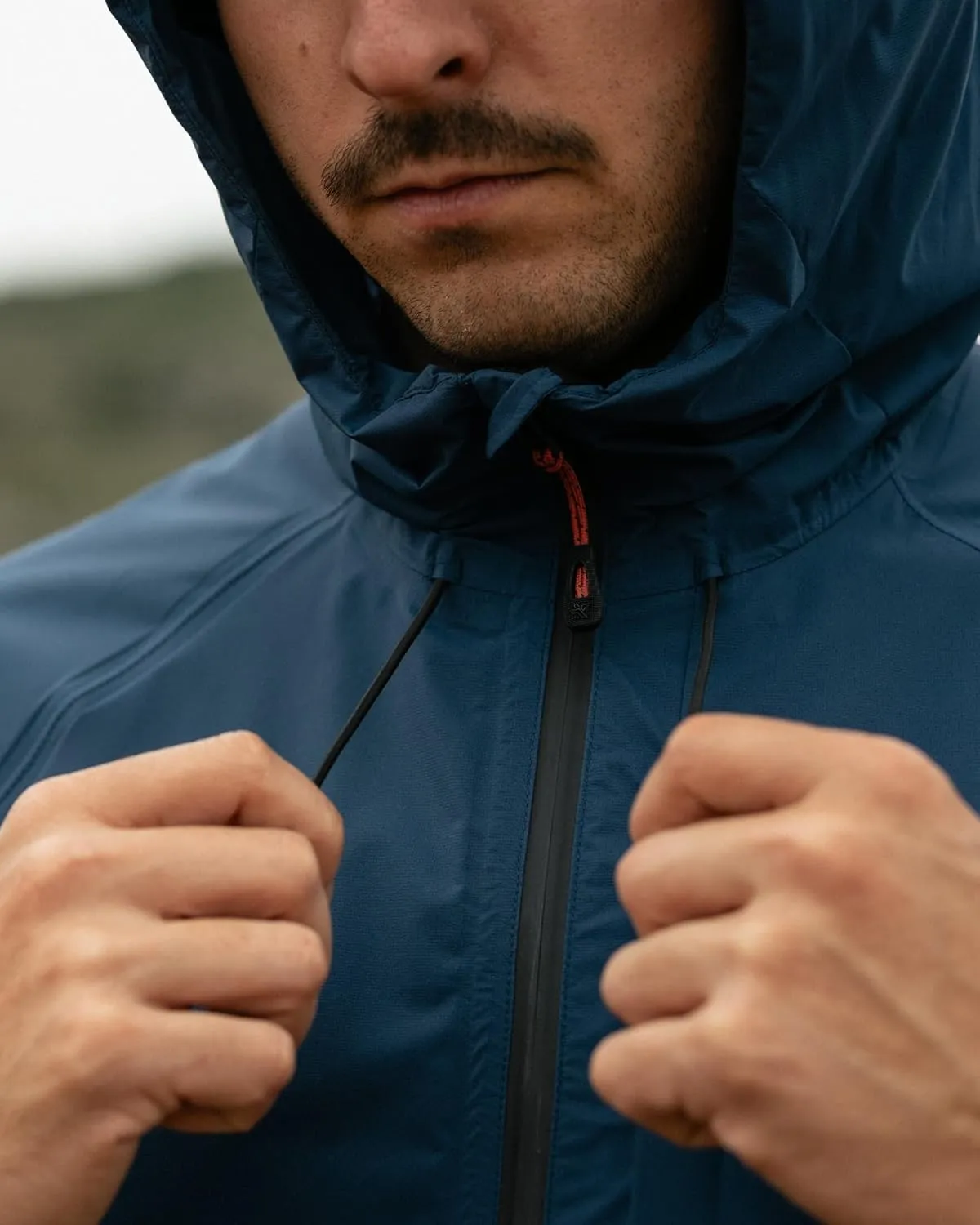 KETL Mtn BodBrella Rain Jacket: DWR 10K, Packs Into Pocket, Stretchy, Lightweight - Men's