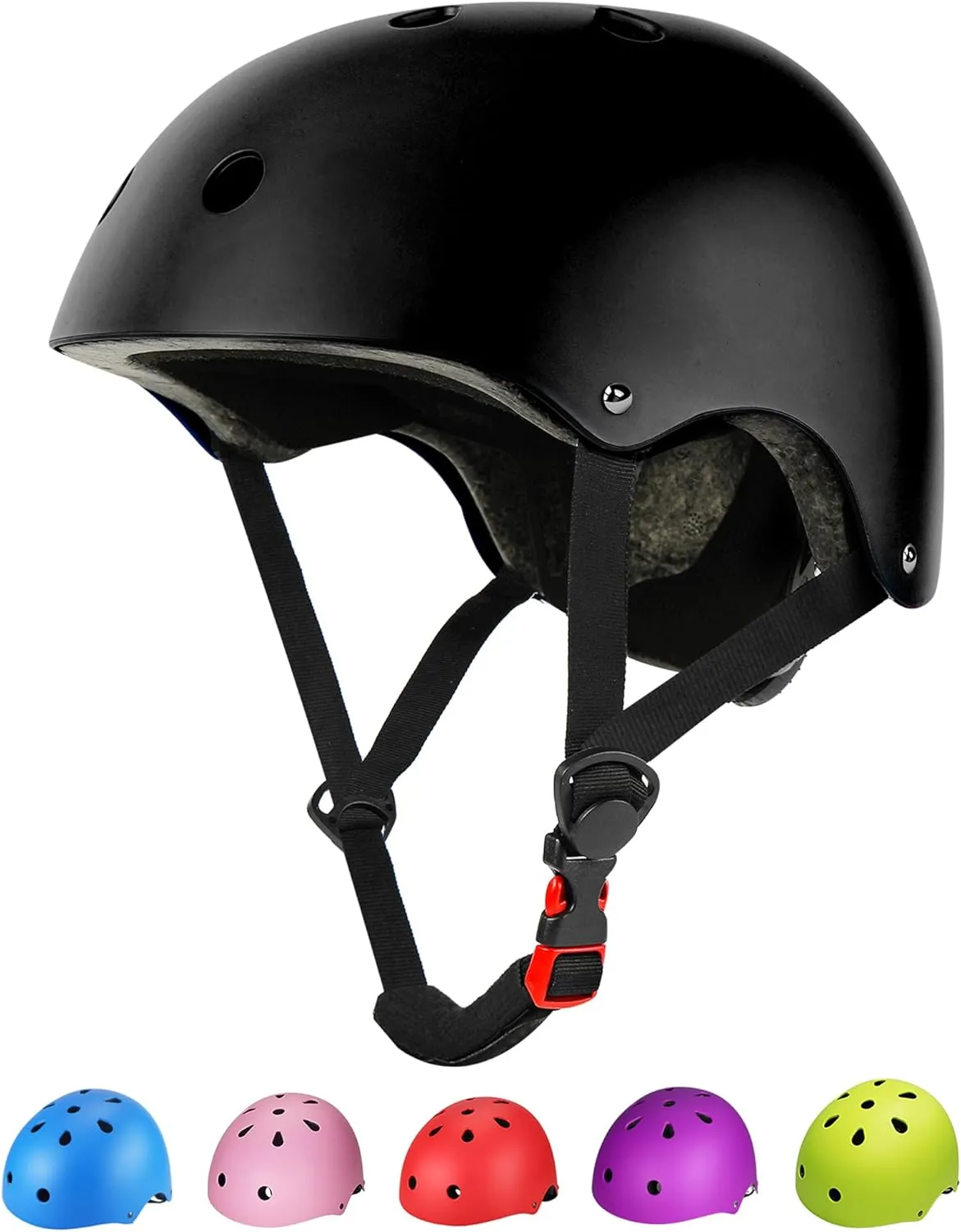 Kids Bike Helmet - Adjustable Toddler Helmets for Ages 2-8/8-14 Years Boys Girls, Multi-Sport Kids Helmet for Bicycles Skateboarding Scooter Balance Bike…