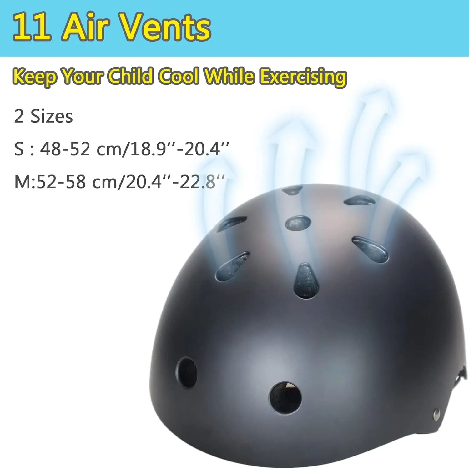 Kids Bike Helmet - Adjustable Toddler Helmets for Ages 2-8/8-14 Years Boys Girls, Multi-Sport Kids Helmet for Bicycles Skateboarding Scooter Balance Bike…