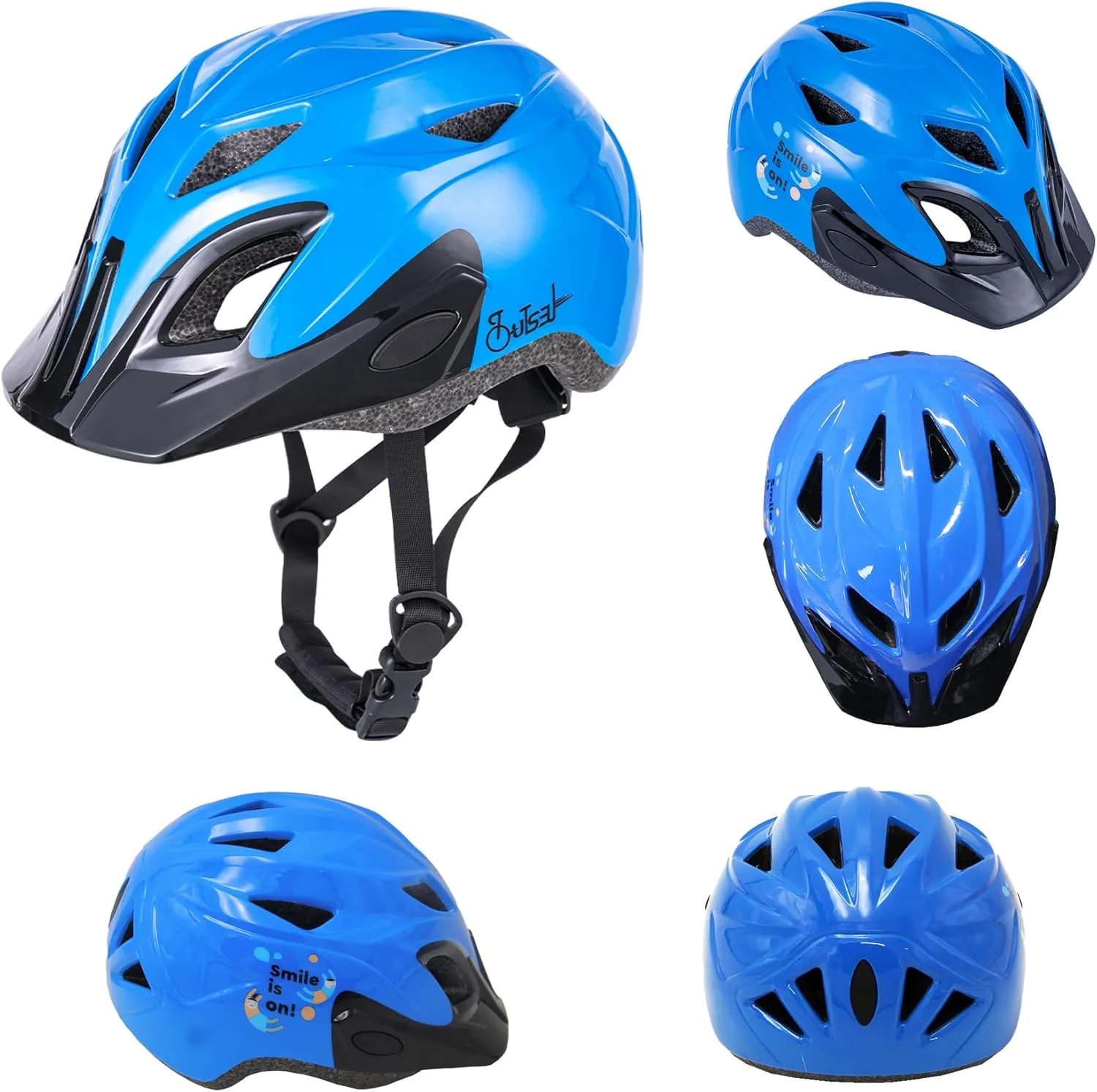 Kids Bike Helmet Boys and Girls 5-8-10 Visor Helmet for Kids Lightweight Safety Certified,Toddler Bike Cycling Skating Skateboard Scooter Helmet
