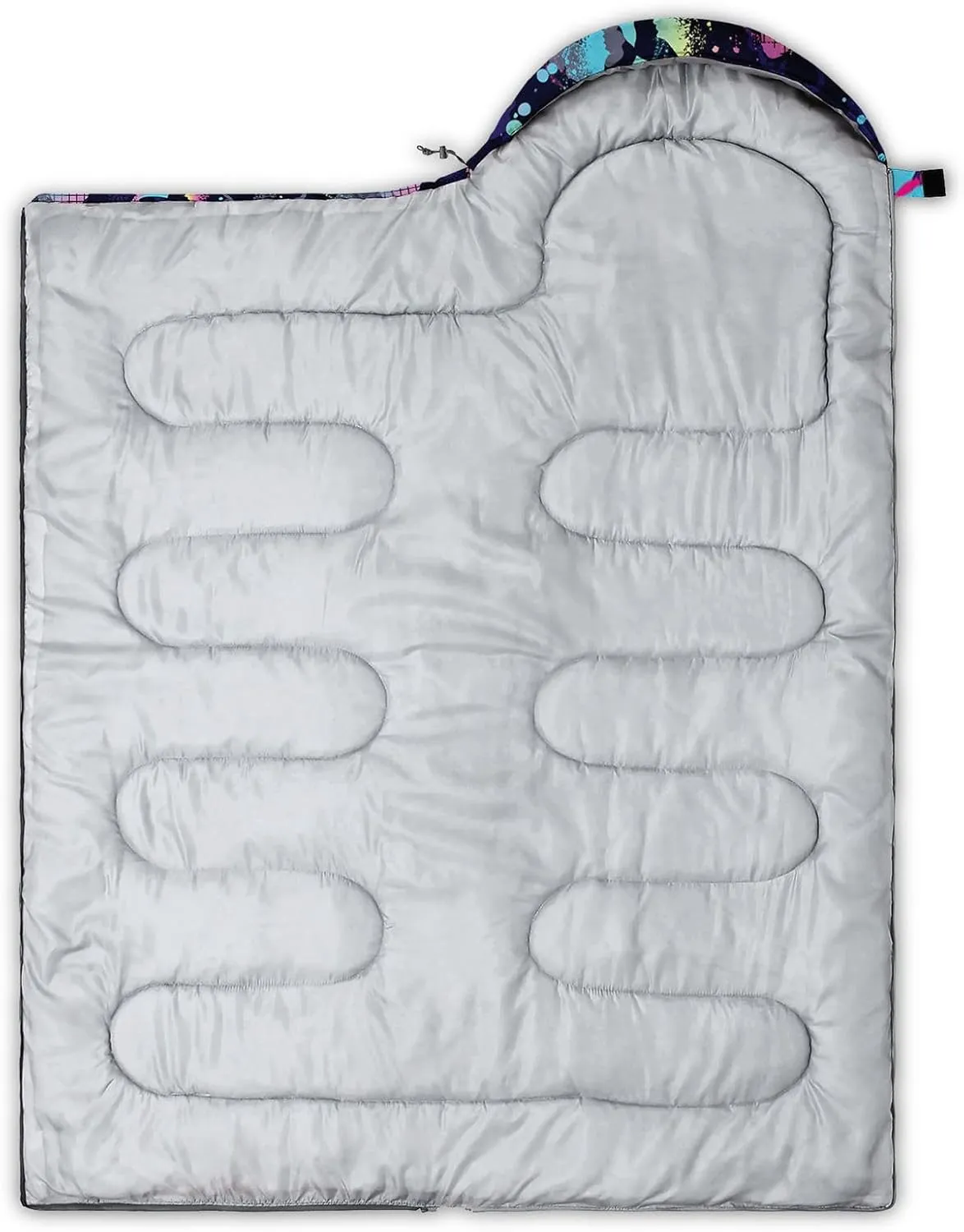 Kids Sleeping Bag for Boys Girls,3D Basketball Print-Lightweight Warm Portable Outdoor Indoor-Waterproof Cold Weather Resistant Sleeping Bag for Camping Hiking
