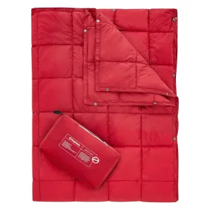 KingCamp Camping Blanket Lightweight, Multifunctional Warm Puffy Outdoor Blanket with Snap Button, Water Repellent, Packable, for Travel, Airplane, Hiking, Picnic