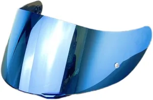 KMAN Motorcycle Helmet Visor Shield for AGV K3SVK5 K1 K5S Sunscreen Capacetes Lens Cascos Accessories (Blue), Universal