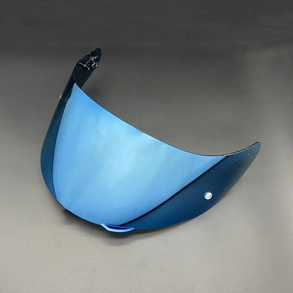 KMAN Motorcycle Helmet Visor Shield for AGV K3SVK5 K1 K5S Sunscreen Capacetes Lens Cascos Accessories (Blue), Universal