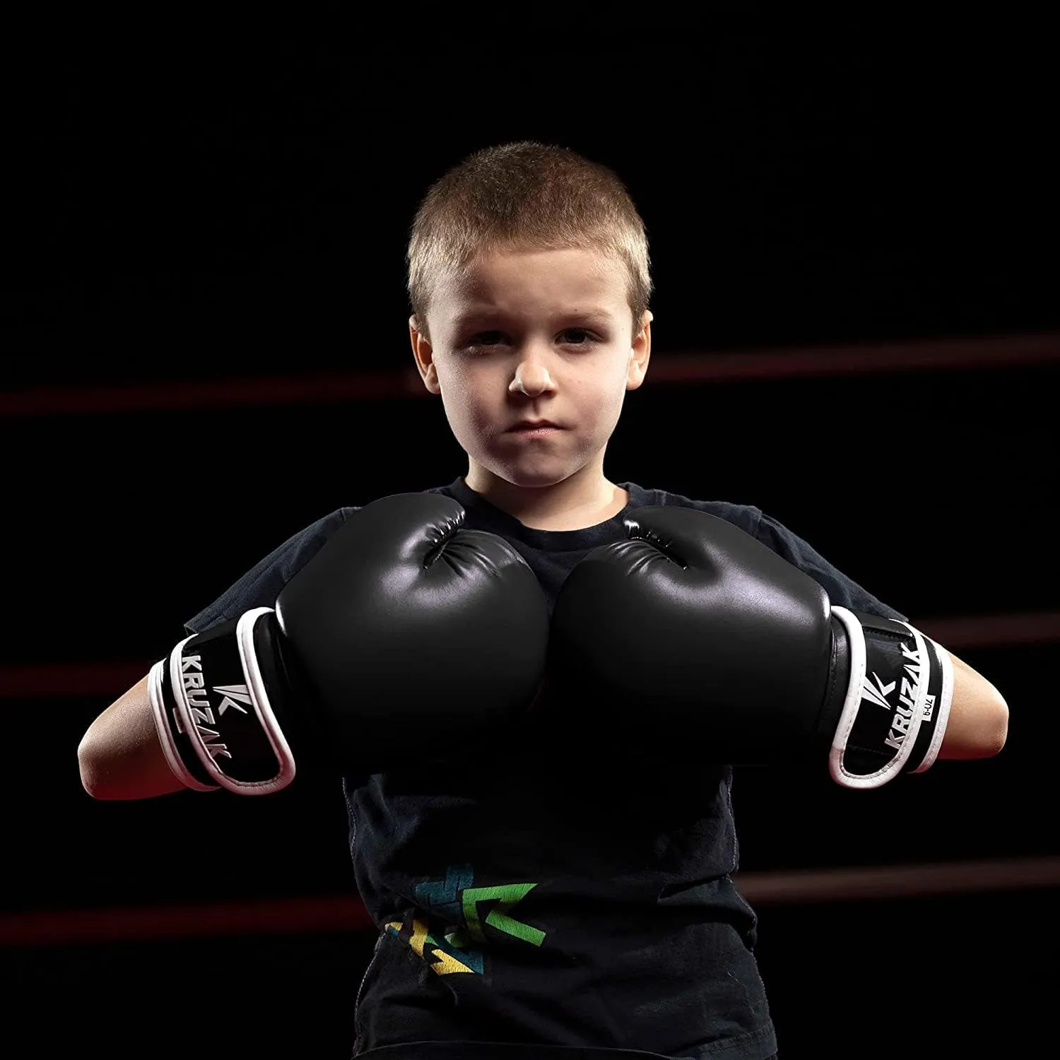 Kruzak Boxing Gloves for Kids 5-10 Years Training, Sparring, Kickboxing, Muay Thai, Martial Arts & MMA Fighting - Boys & Girls Punch Bag Mitts Training