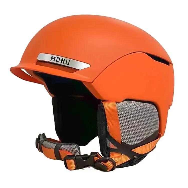 Lightweight Protection  One Piece Ski Helmet