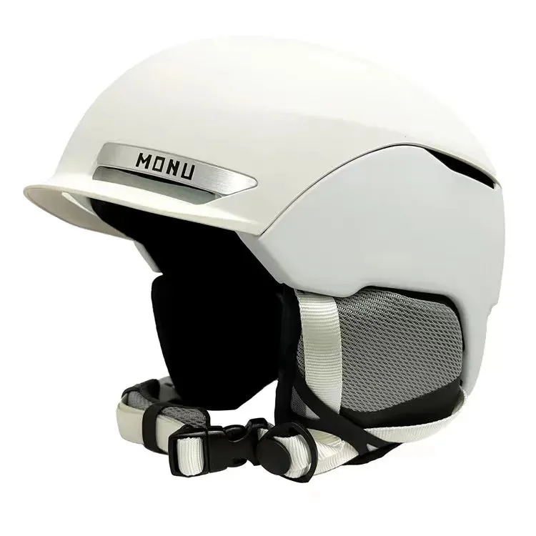 Lightweight Protection  One Piece Ski Helmet