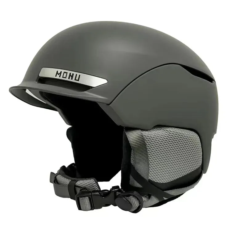 Lightweight Protection  One Piece Ski Helmet