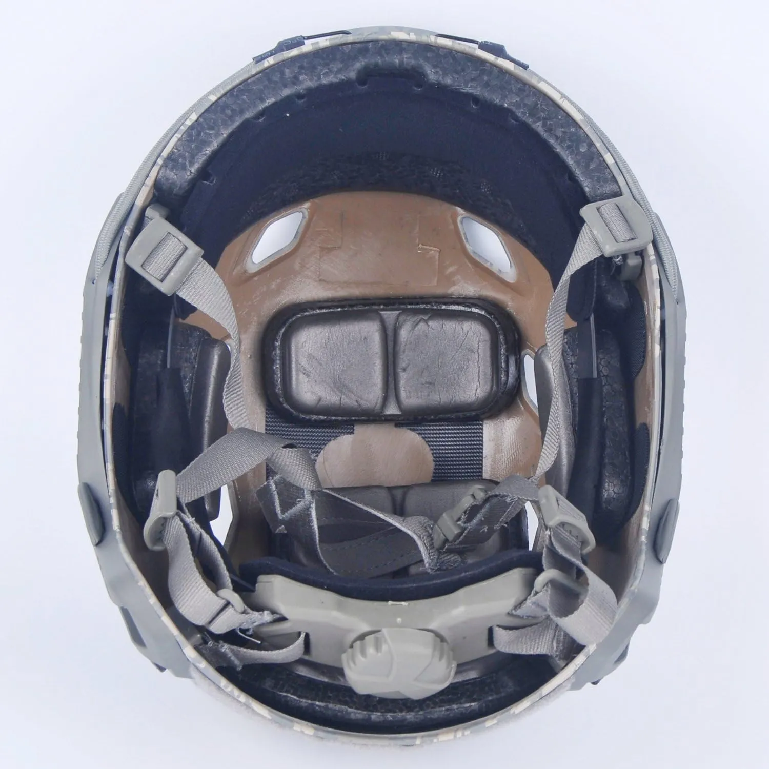 LOOGU Fast Base Jump Tactical Helmet for Airsoft with 12-in-1 Headwear