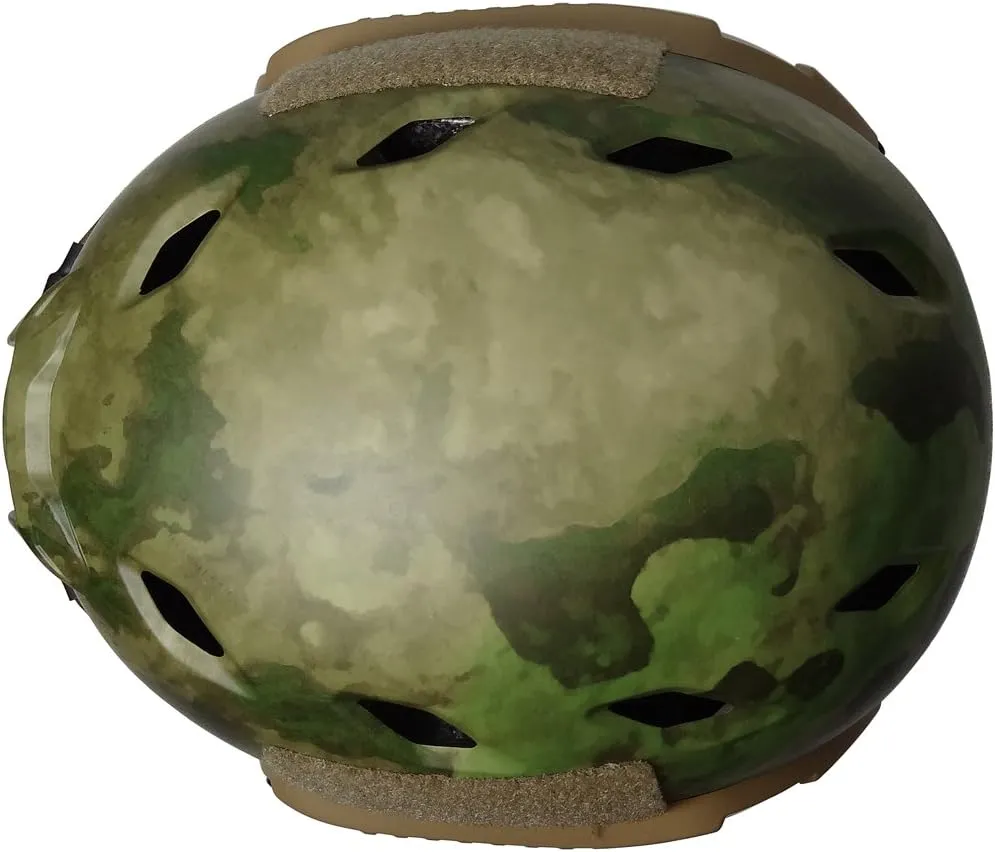 LOOGU Fast Base Jump Tactical Helmet for Airsoft with 12-in-1 Headwear