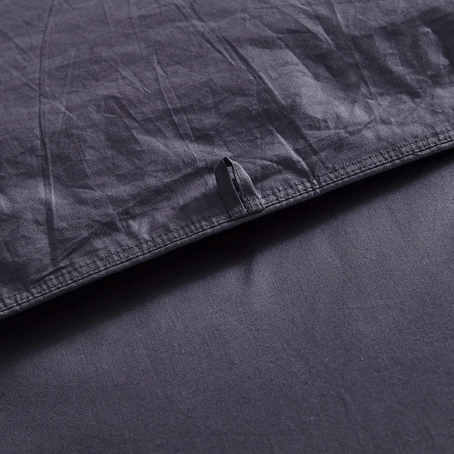 Luxurious All-Season Goose Down Feather Comforter Duvet Oversize 108 x 98 inches, Gray, Baffle Box, 1200 Thread Count 100% Egyptian Cotton Cover, 750  Fill Power (California King/Palatial King)